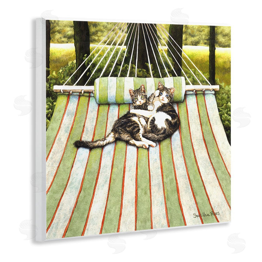 Sueellen Ross | Playful Kittens on Hammock