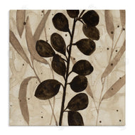 Krinlox | Beige & Brown Natural Leaves
