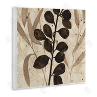 Krinlox | Beige & Brown Natural Leaves