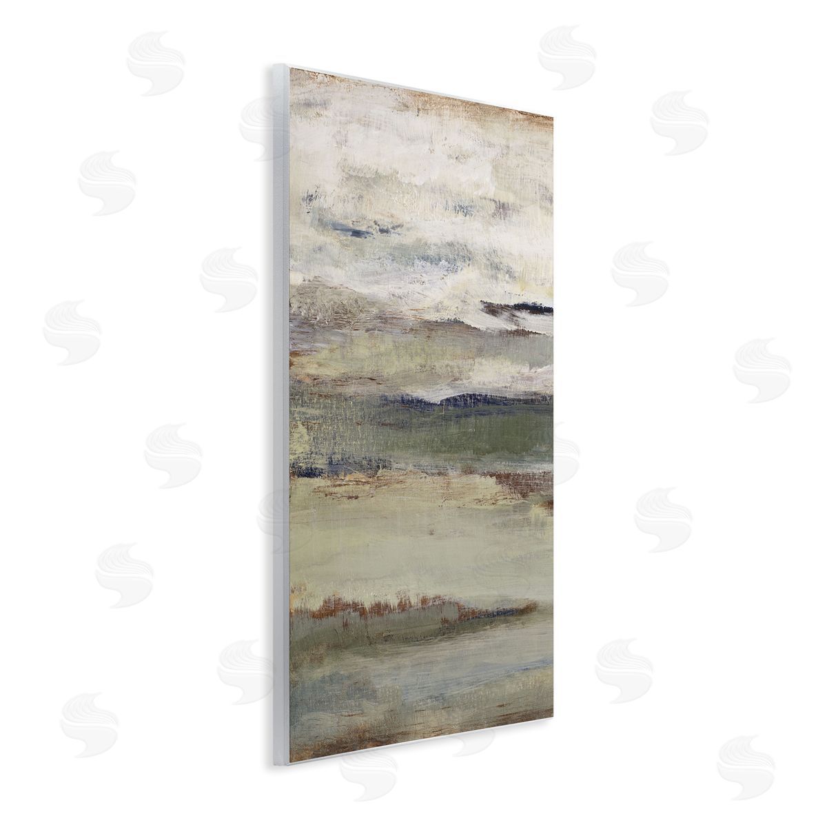 Abstract Earth's Layers Wood Plaque Wall Art, Home Decor by Lanie Loreth