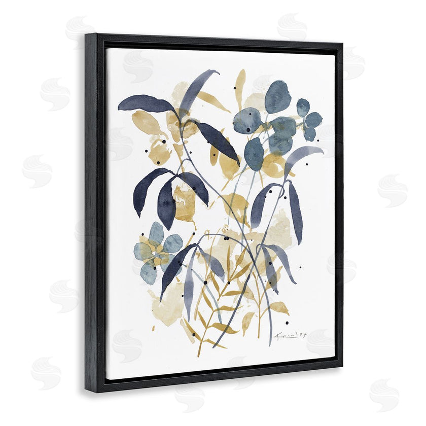 Krinlox | Blue & Yellow Plant Impressions