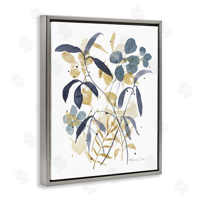 Krinlox | Blue & Yellow Plant Impressions