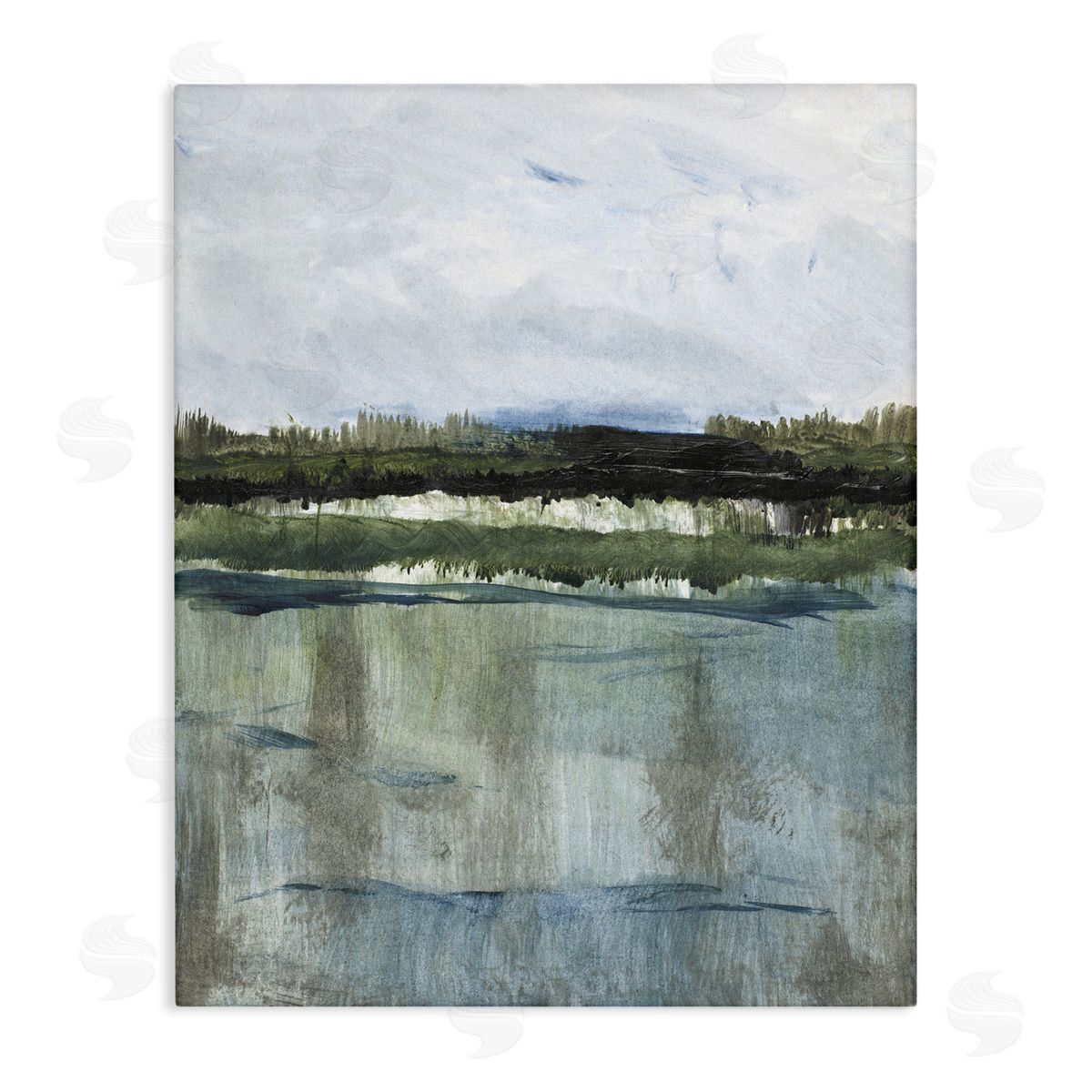 Northwest Lakeside View Canvas Wall Art, Home Decor by Lanie Loreth