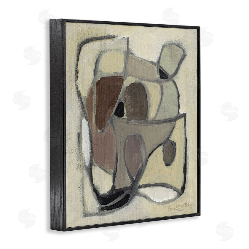 Lanie Loreth  | Rustic Curved Shapes Abstract
