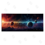 Wumples | Surreal Planets over Crags