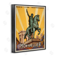 Marcus Jules | Montpellier Vintage Advertisement
