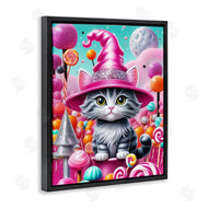 Tabz Jones | Kitten Among Pink Candies