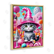 Tabz Jones | Kitten Among Pink Candies