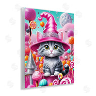 Tabz Jones | Kitten Among Pink Candies