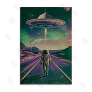 Wumples | Astronaut with Overhead UFO