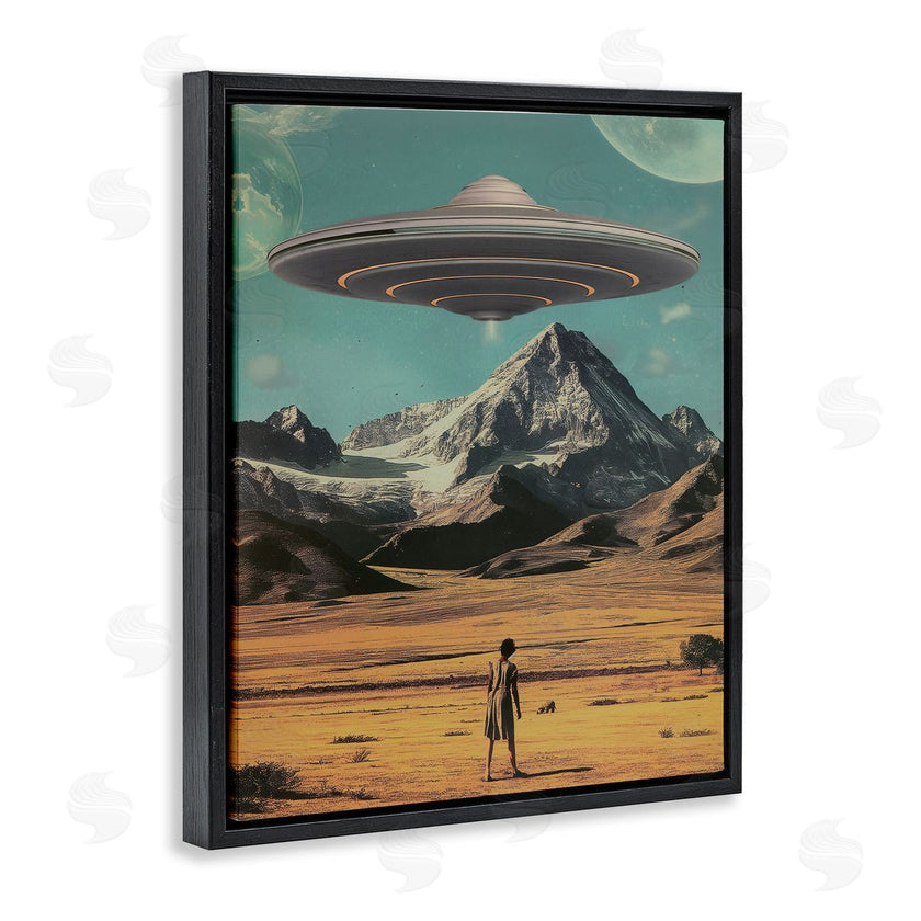 Wumples | Woman with Overhead UFO