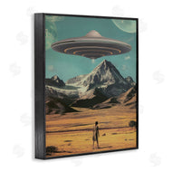 Wumples | Woman with Overhead UFO