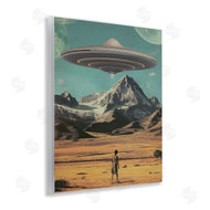 Wumples | Woman with Overhead UFO