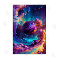 Wumples | Surreal Planets with Chromatic Clouds