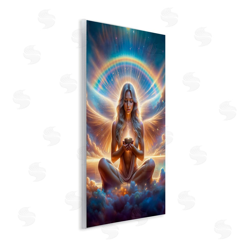Spirit of the Rainbow | Enlightened Angel with Tea