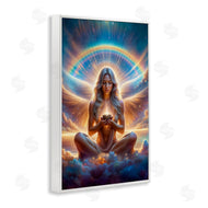 Spirit of the Rainbow | Enlightened Angel with Tea
