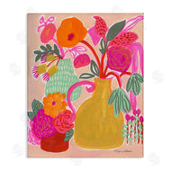 Suzanne Allard | Bright Pink & Yellow Bouquet