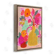Suzanne Allard | Bright Pink & Yellow Bouquet