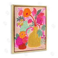 Suzanne Allard | Bright Pink & Yellow Bouquet