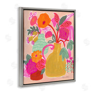Suzanne Allard | Bright Pink & Yellow Bouquet