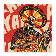 Ali Gulec | Day Of Dead Guitarist Skeleton