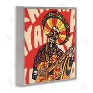 Ali Gulec | Day Of Dead Guitarist Skeleton