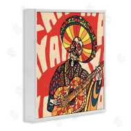 Ali Gulec | Day Of Dead Guitarist Skeleton