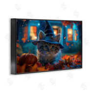 Wumples | Halloween Witch Kitten & Pumpkin