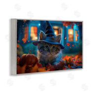 Wumples | Halloween Witch Kitten & Pumpkin