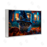 Wumples | Halloween Witch Kitten & Pumpkin
