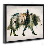 Barrett Biggers | Woodland Wildlife Wolf Contour