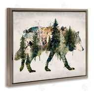 Barrett Biggers | Woodland Wildlife Wolf Contour
