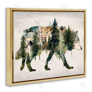 Barrett Biggers | Woodland Wildlife Wolf Contour