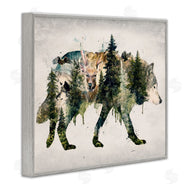 Barrett Biggers | Woodland Wildlife Wolf Contour