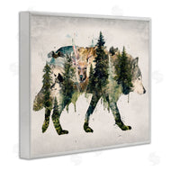 Barrett Biggers | Woodland Wildlife Wolf Contour