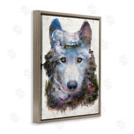 Barrett Biggers | Wolf Form with Woodland Scene