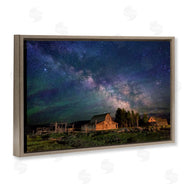 Royce Bair | Nebula Sky over Farm Scene