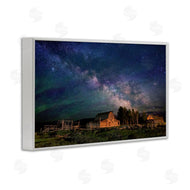 Royce Bair | Nebula Sky over Farm Scene