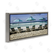 Mary Lou Johnson | Lined Up Beach Chairs