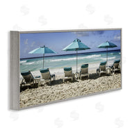 Mary Lou Johnson | Lined Up Beach Chairs