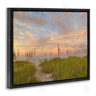 Mary Lou Johnson | Serene Coastal Path Grasses