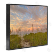Mary Lou Johnson | Serene Coastal Path Grasses