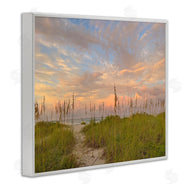 Mary Lou Johnson | Serene Coastal Path Grasses