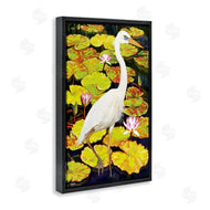 Rosiland Solomon | Stepping Bird on Lily Pads