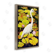 Rosiland Solomon | Stepping Bird on Lily Pads