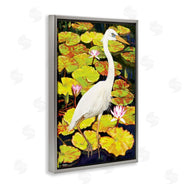 Rosiland Solomon | Stepping Bird on Lily Pads