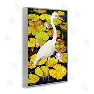 Rosiland Solomon | Stepping Bird on Lily Pads