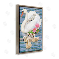 Rosiland Solomon | Swan Family & Lotus Flowers