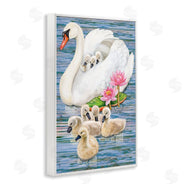 Rosiland Solomon | Swan Family & Lotus Flowers