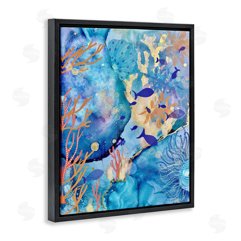 Amy Tieman | Coral & Sea Life Collage